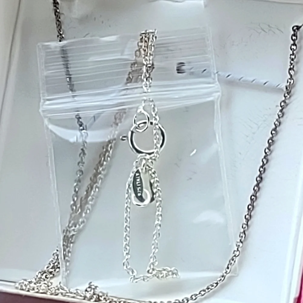 Disney Vintage 925 Mickey Mouse Charm/Necklace New with Tags in Box